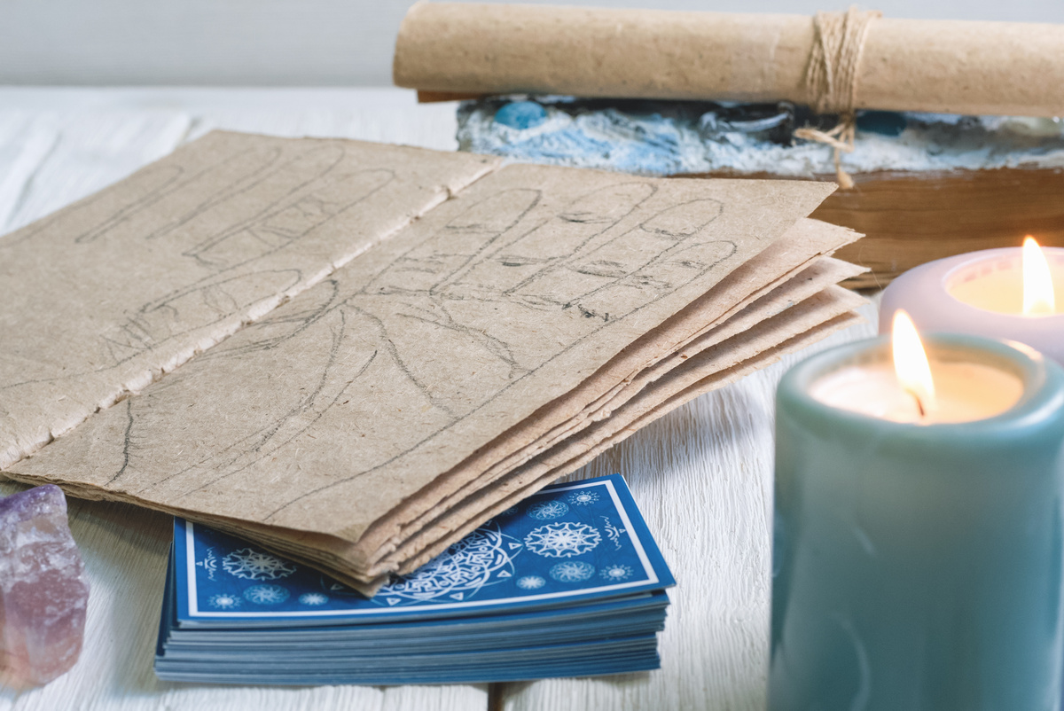 Tarot cards.